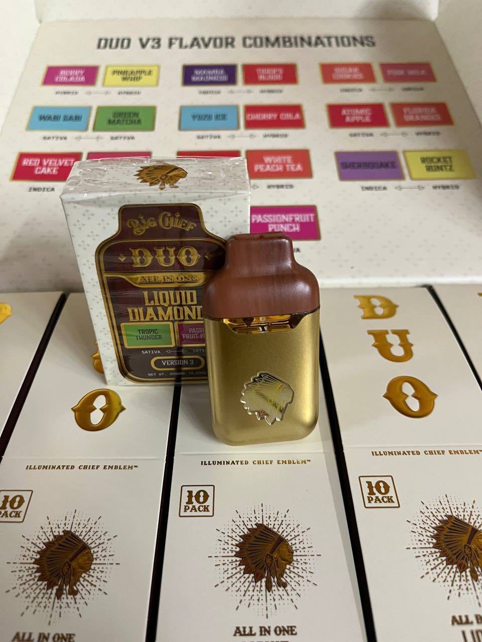 uthentic Big Chief Duo V3 - vapes from Big LA Exotics