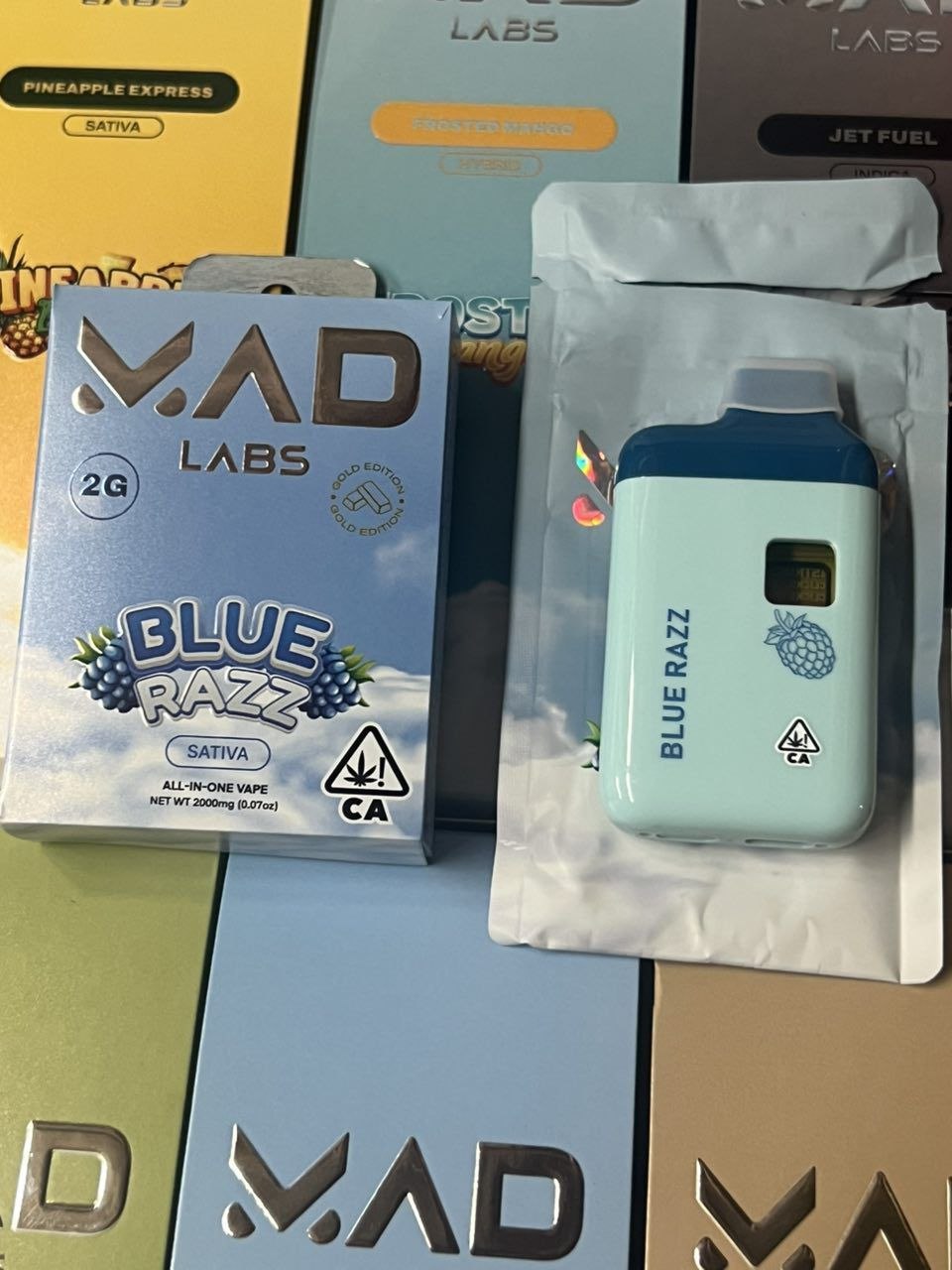 Authentic Mad Labs - vapes from Big LA Exotics
